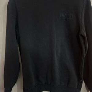 Puma Men's Charcoal Crewneck Sweater